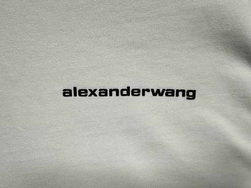 アレキサンダーワンコピー alexanderwang 新しい小さなロゴプリントの長袖シャツ