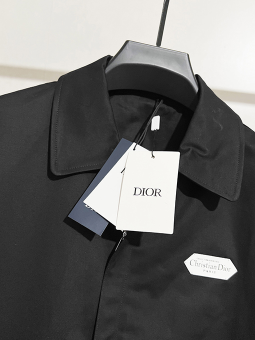ディオール Christian Dior シープスキンパネル織りボンバージャケット