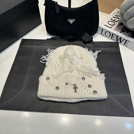 クロムハーツ 新しいファッションウールニットビーニーキャップ