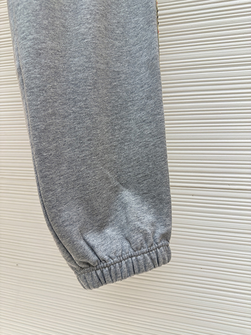 バーバリー チェックウェビング刺繍スウェットパンツ