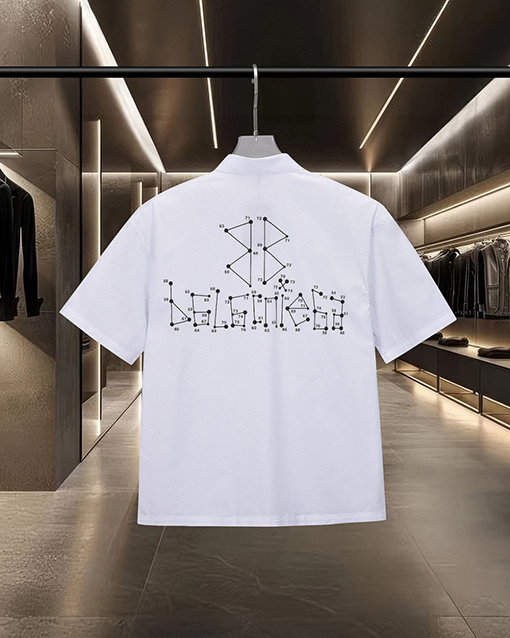 バレンシアガ Balenciaga 春夏シリーズ 新ロゴレター半袖シャツ