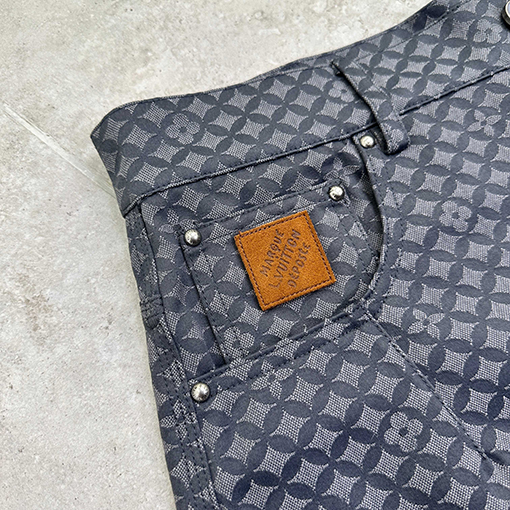 ルイヴィトン Nigo コラボレーションオーバーオールパンツ