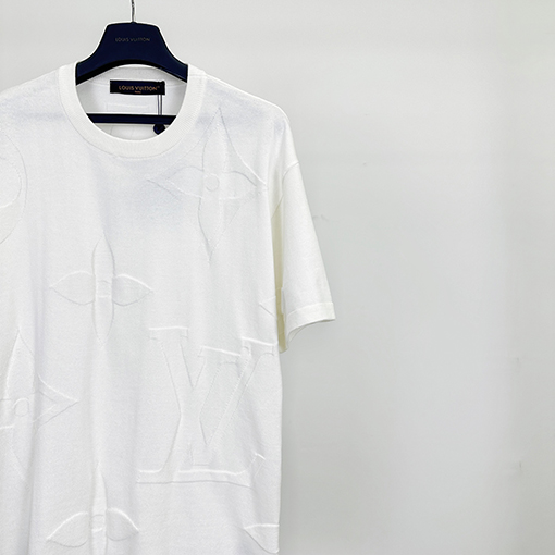 ルイヴィトン ジャカードニット半袖Tシャツ