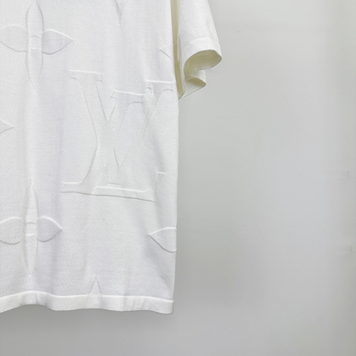 ルイヴィトン ジャカードニット半袖Tシャツ