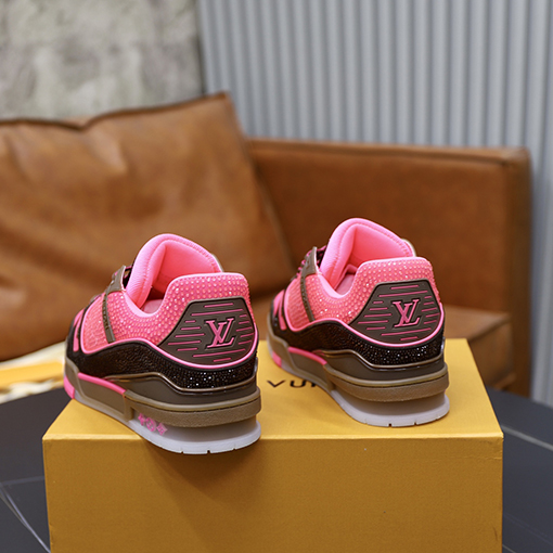 ルイヴィトンコピー LV Trainer キラキラ輝くカップルスニーカー