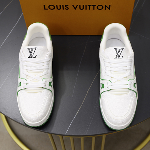ルイヴィトン LV Trainer ダイヤモンドカップルスニーカー