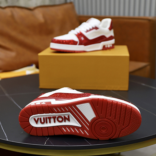 ルイヴィトン LV Trainer ダイヤモンドカップルスニーカー