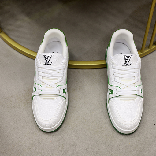 ルイヴィトン LV Trainer ダイヤモンドカップルスニーカー