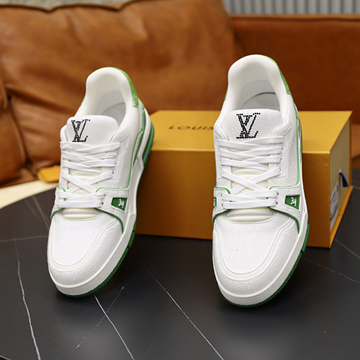 ルイヴィトン LV Trainer ダイヤモンドカップルスニーカー