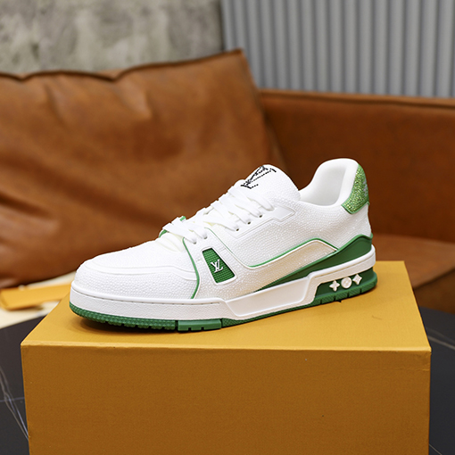 ルイヴィトン LV Trainer ダイヤモンドカップルスニーカー