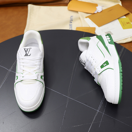 ルイヴィトン LV Trainer ダイヤモンドカップルスニーカー