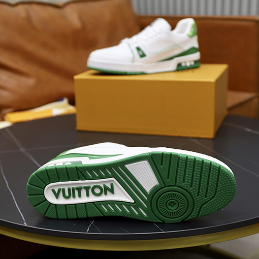 ルイヴィトン LV Trainer ダイヤモンドカップルスニーカー