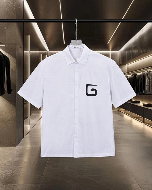 ジバンシイスーパーコピー Gロゴキャットウォーク半袖シャツ
