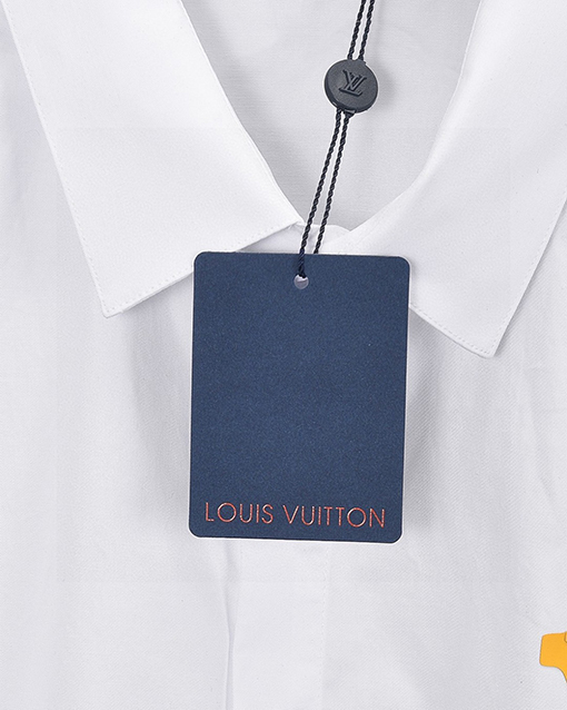 ルイヴィトンスーパーコピー LV クラックエンボスモノグラムロゴ半袖シャツ