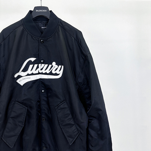 バレンシアガ LUXURY セレブスタイルのベースボールジャケット