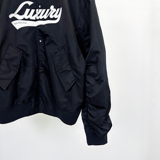 バレンシアガ LUXURY セレブスタイルのベースボールジャケット