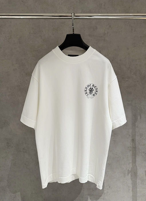 クロムハーツ 前後デジタルダイレクトプリント半袖Tシャツ