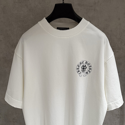 クロムハーツ 前後デジタルダイレクトプリント半袖Tシャツ