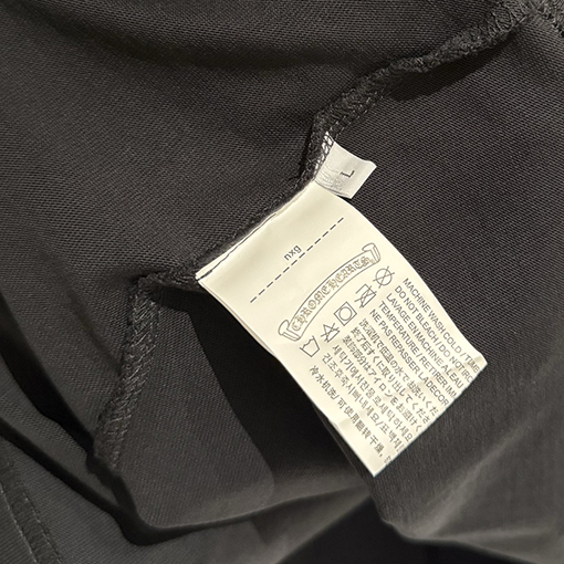 クロムハーツ 前後デジタルダイレクトプリント半袖Tシャツ