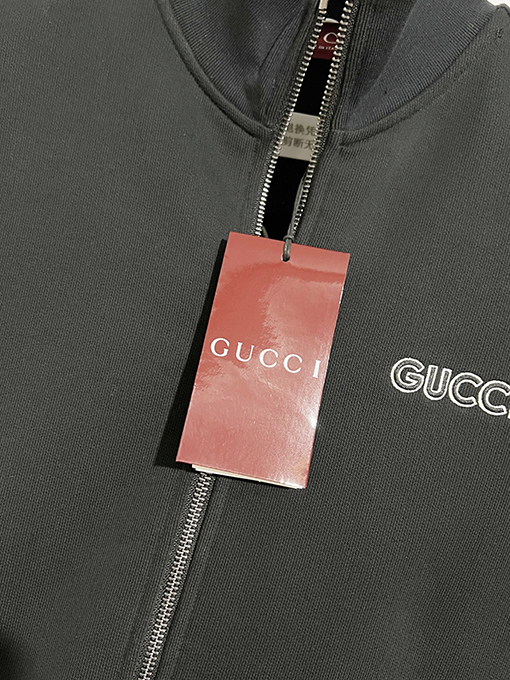 グッチスーパーコピー GUCCI クラシックな刺繍入りフリース厚手ジャケット