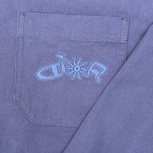 ディオール Dior コラボレーション刺繍長袖シャツ