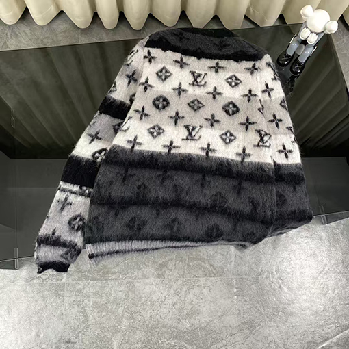 ルイヴィトン LV クラシックロゴニットカーディガンセーター