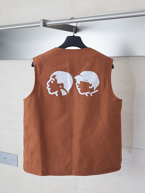 ルイヴィトン Nigo コラボレーションポケットポートレートプリントワークベスト
