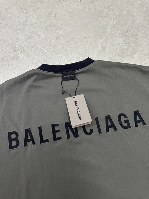 バレンシアガコピー おしゃれな二重リバーシブル半袖Tシャツ