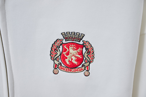 バレンシアガ マンチェスター・ユナイテッド 刺繍入り 01 ジップアップ パーカー