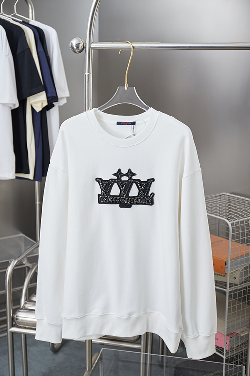 ルイヴィトン Nigo オブシディアン クロー ダイヤモンド パール クルーネックスパーカー