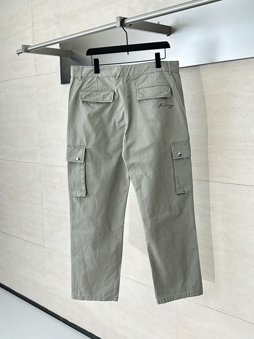 バーバリー 新しいモデル文字刺繍マルチポケットオーバーオール