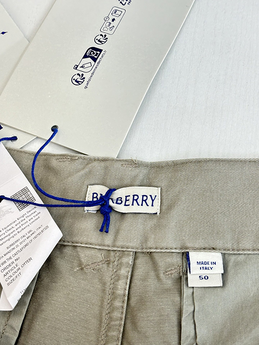 バーバリー 新しいモデル文字刺繍マルチポケットオーバーオール