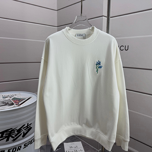 ロエベ クラシックなレタートーテム刺繍スパーカー