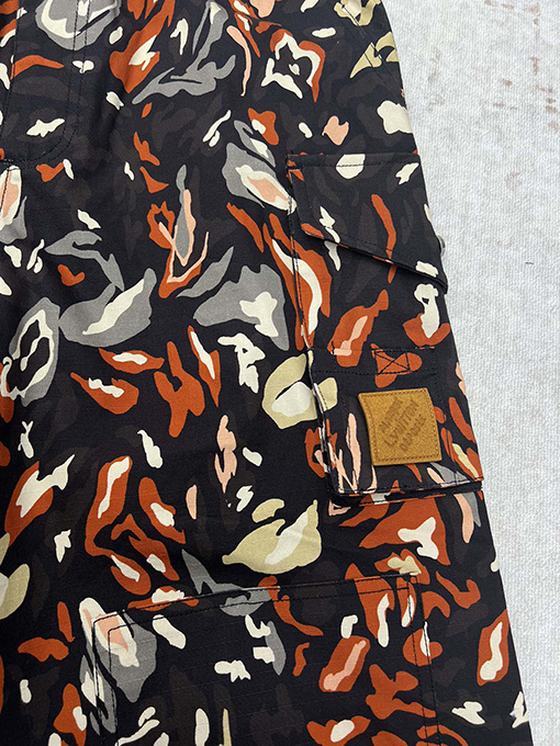 ルイヴィトンコピー Nigo コラボ迷彩ワークパンツ