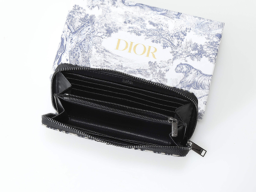 ディオール クラシックプリント ロングジップウォレット