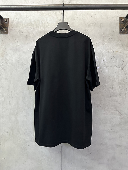 アクネストゥディオズ マイクロロゴレトロバタフライプリントパッチ半袖Tシャツ