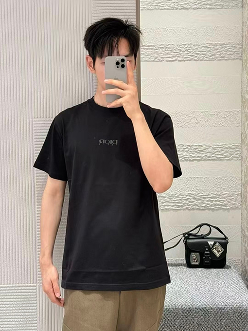 ディオールコピー Dior 反射プリント半袖Tシャツ
