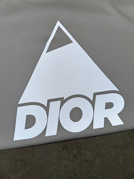 ディオールコピー Dior 反射プリント半袖Tシャツ