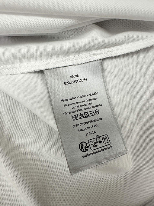 ディオールコピー Dior 反射プリント半袖Tシャツ