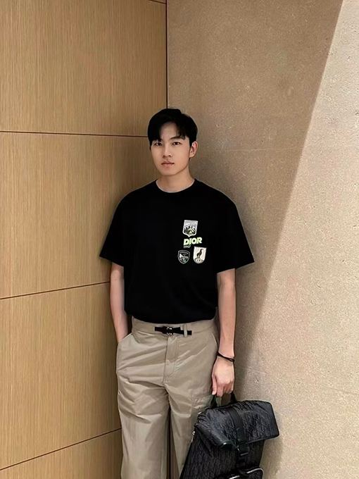 ディオール Dior スキーコレクション刺繍半袖Tシャツ