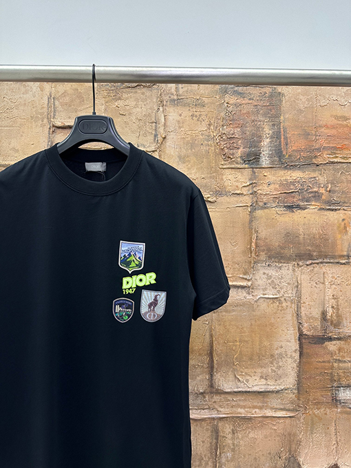 ディオール Dior スキーコレクション刺繍半袖Tシャツ