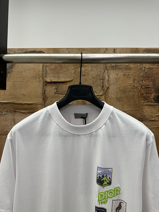 ディオール Dior スキーコレクション刺繍半袖Tシャツ