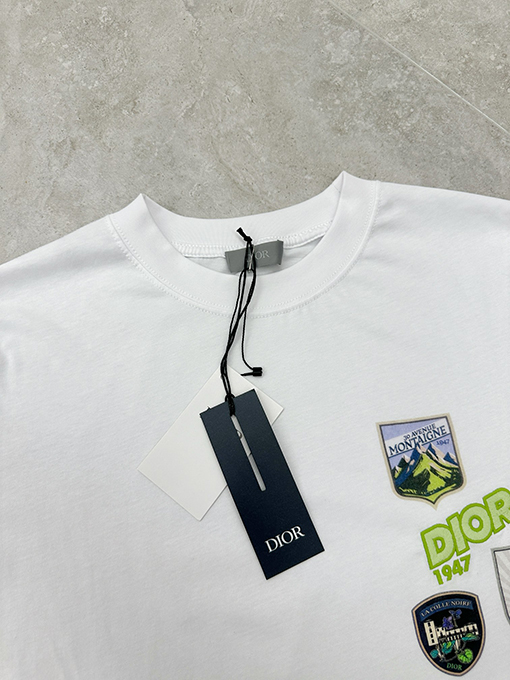 ディオール Dior スキーコレクション刺繍半袖Tシャツ