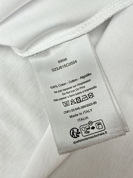 ディオール Dior スキーコレクション刺繍半袖Tシャツ