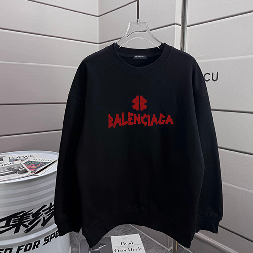 バレンシアガ BALENCIAGA 新しいクラシックレタースパーカー