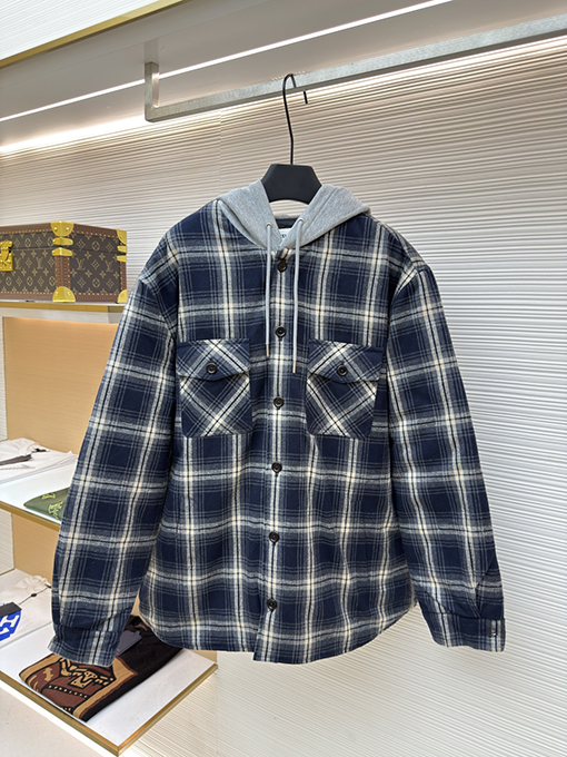 セリーヌスーパーコピー チェックカシミアコート