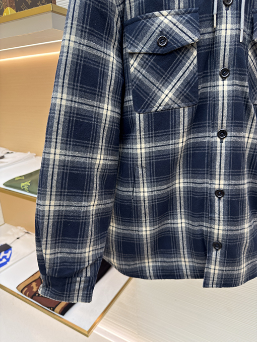 セリーヌスーパーコピー チェックカシミアコート