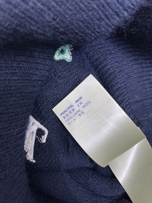 ルイヴィトンスーパーコピー 新しい刺繍ニットプルオーバーセーター