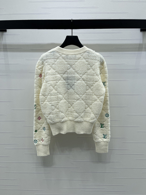 ルイヴィトンスーパーコピー 新しい刺繍ニットプルオーバーセーター