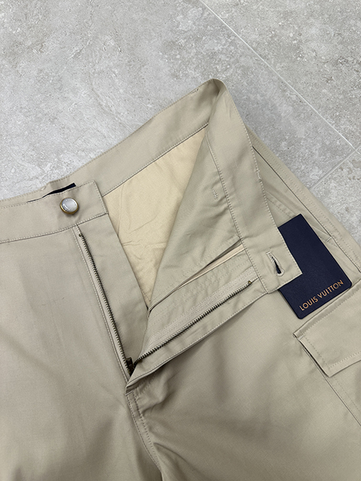 ルイヴィトン コットン刺繍オーバーオール